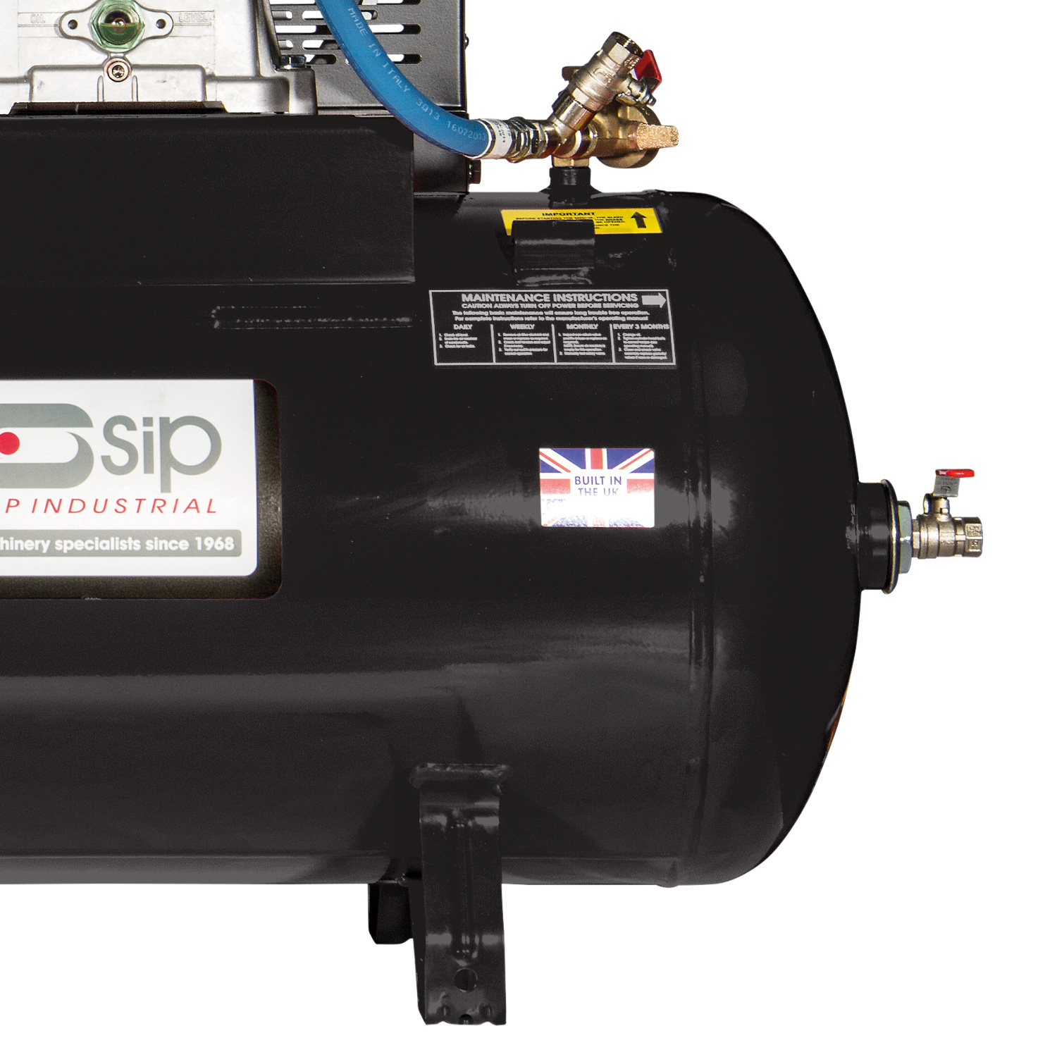 SIP ISHP11/200ES Industrial Petrol Compressor - Image 4