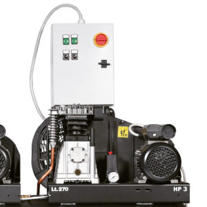 SIP B3800/270 270ltr Tandem Belt Drive Compressor - Image 3