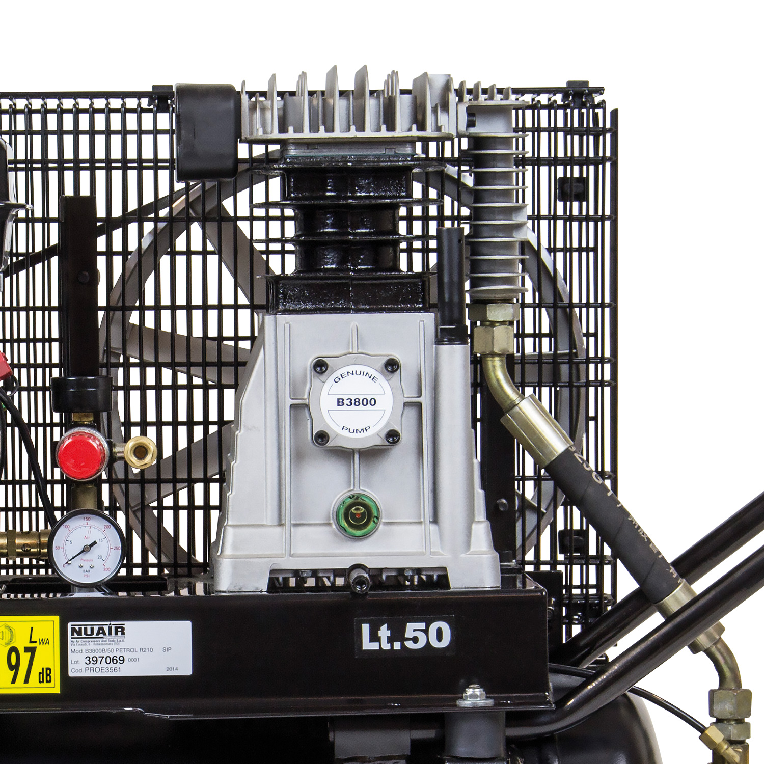 SIP TP7/50 50ltr Belt Drive Compressor - Image 3