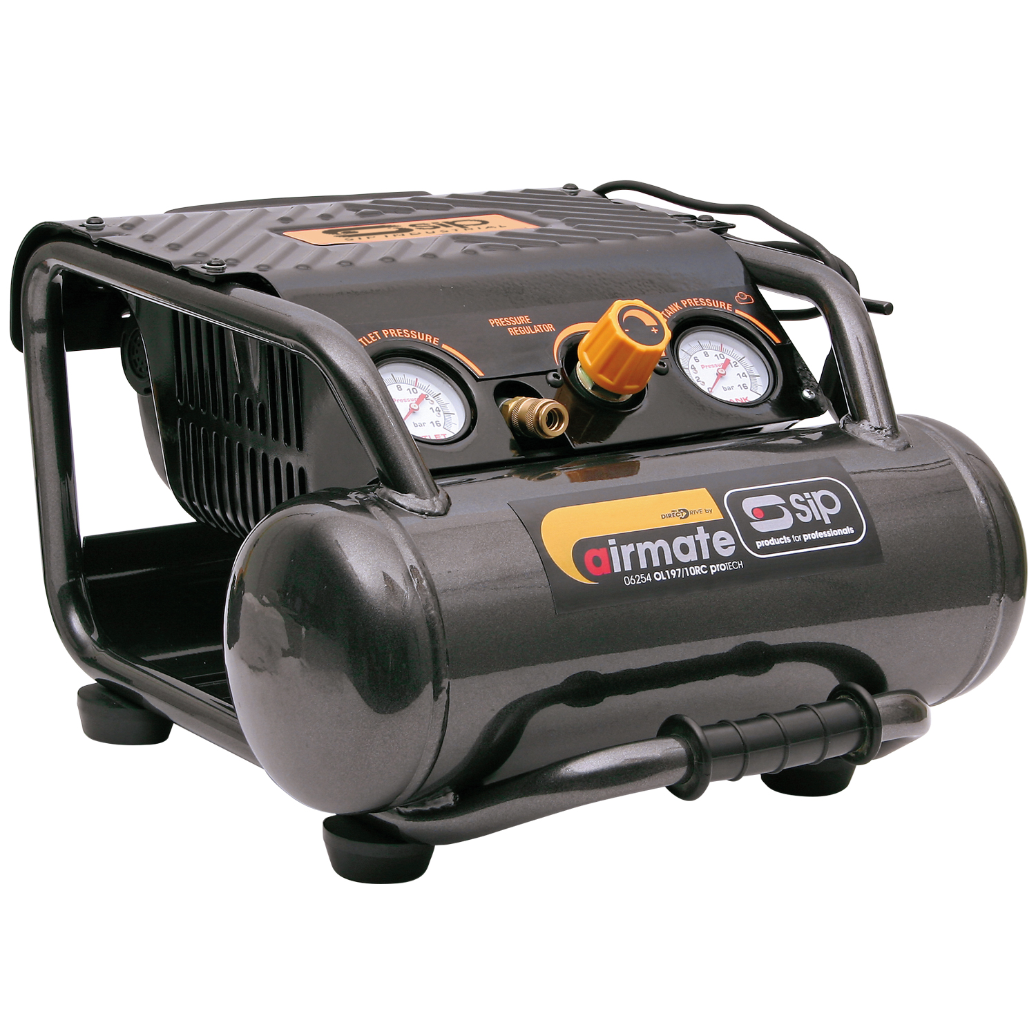 SIP OL197/10RC 230v 10ltr Direct Drive Compressor - Image 1