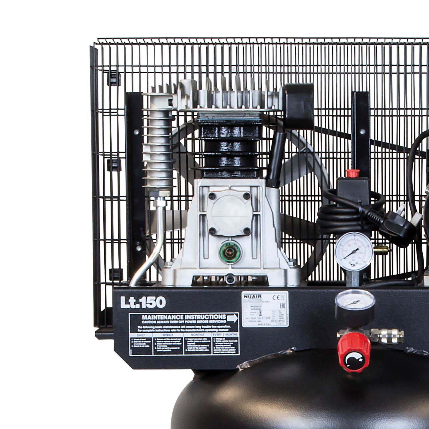 SIP VN3/150-SB 150ltr Vertical Belt Drive Compressor - Image 3