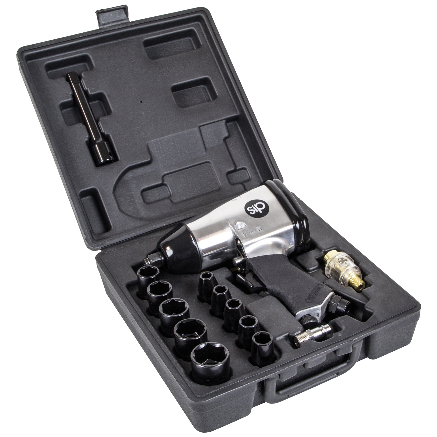 SIP 1/2" 17pc Air Impact Wrench Kit - Image 1