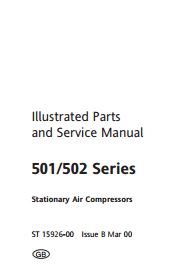 Hydrovane 501 & 502 Parts & Service Manual