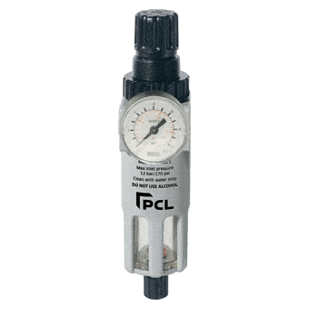 PCL 1/2" BSP Combined Filter Air Pressure Regulator