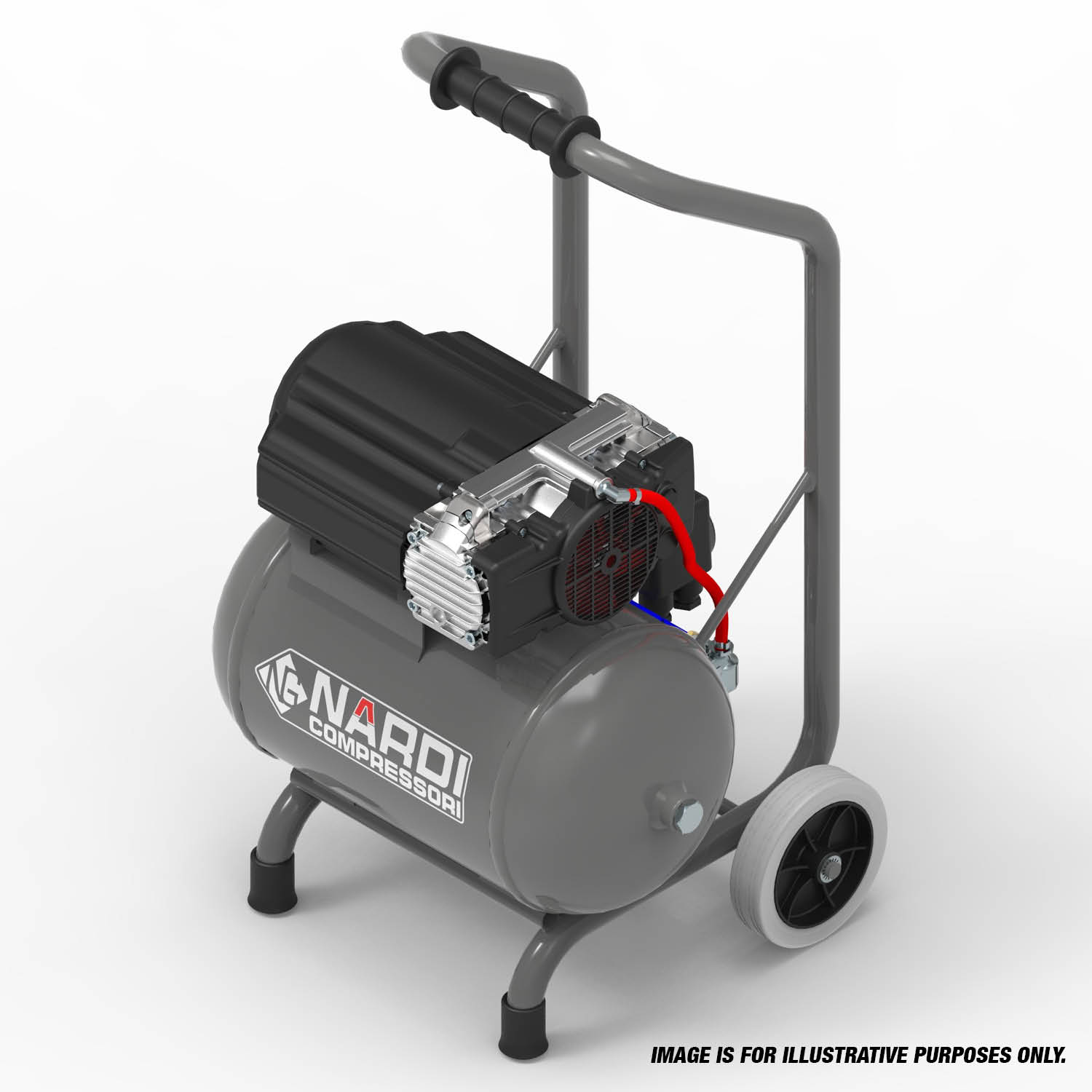 NARDI ESPRIT 0.75HP 60/4 10ltr Compressor - Image 1