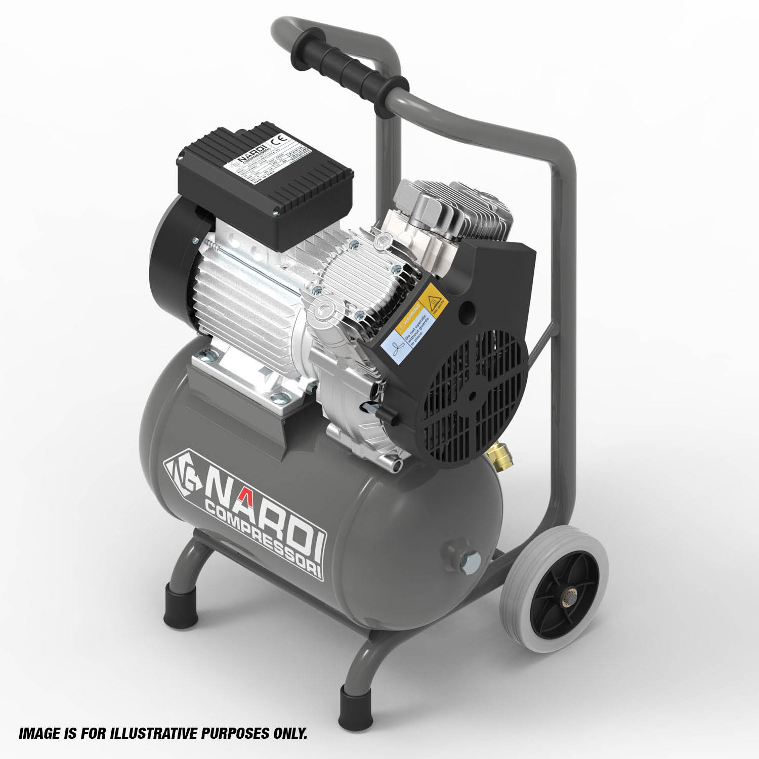 NARDI EXTREME 1 2.00HP 10ltr 4-POLE Compressor - Image 1