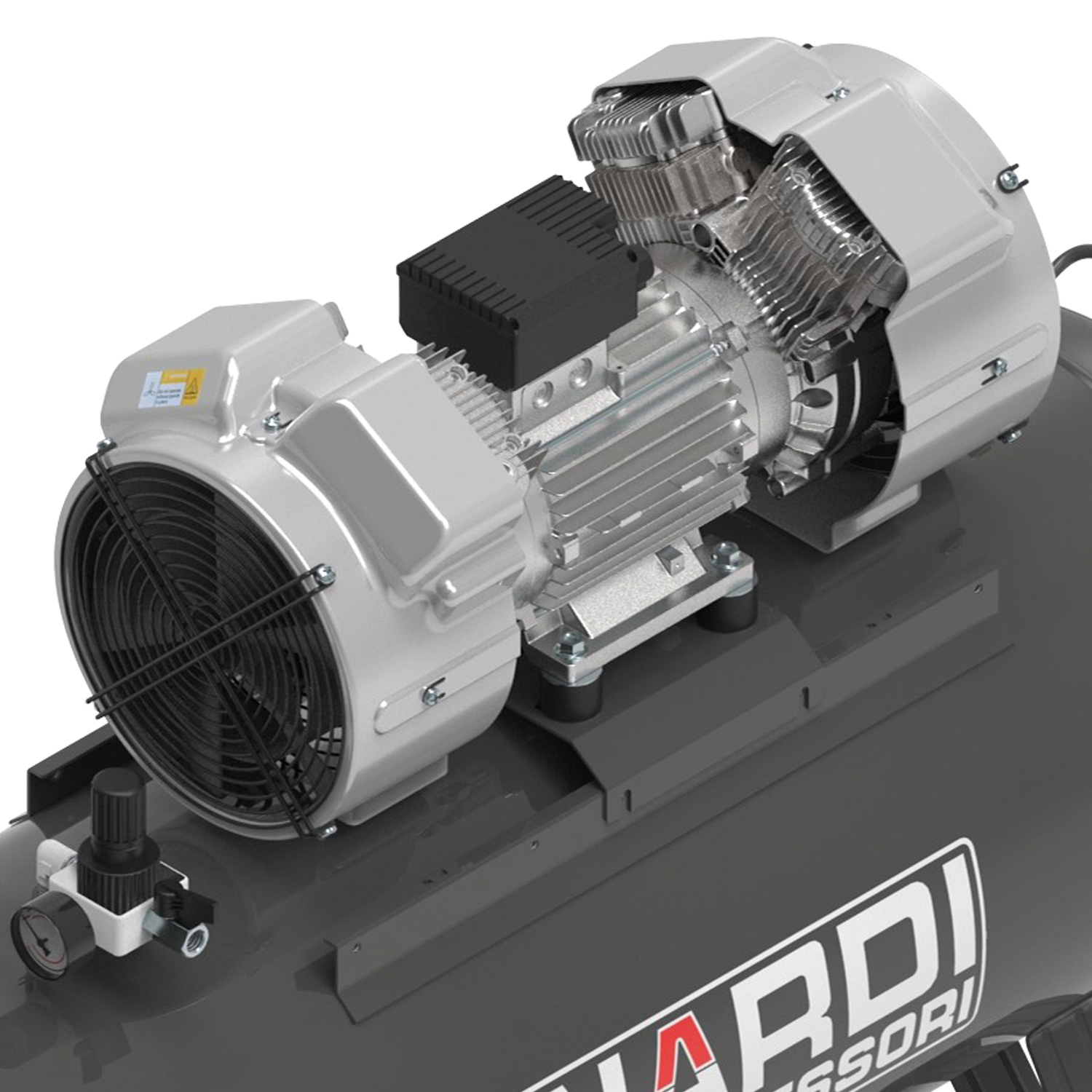 NARDI EXTREME MP 2.50HP 200ltr Compressor - Image 2
