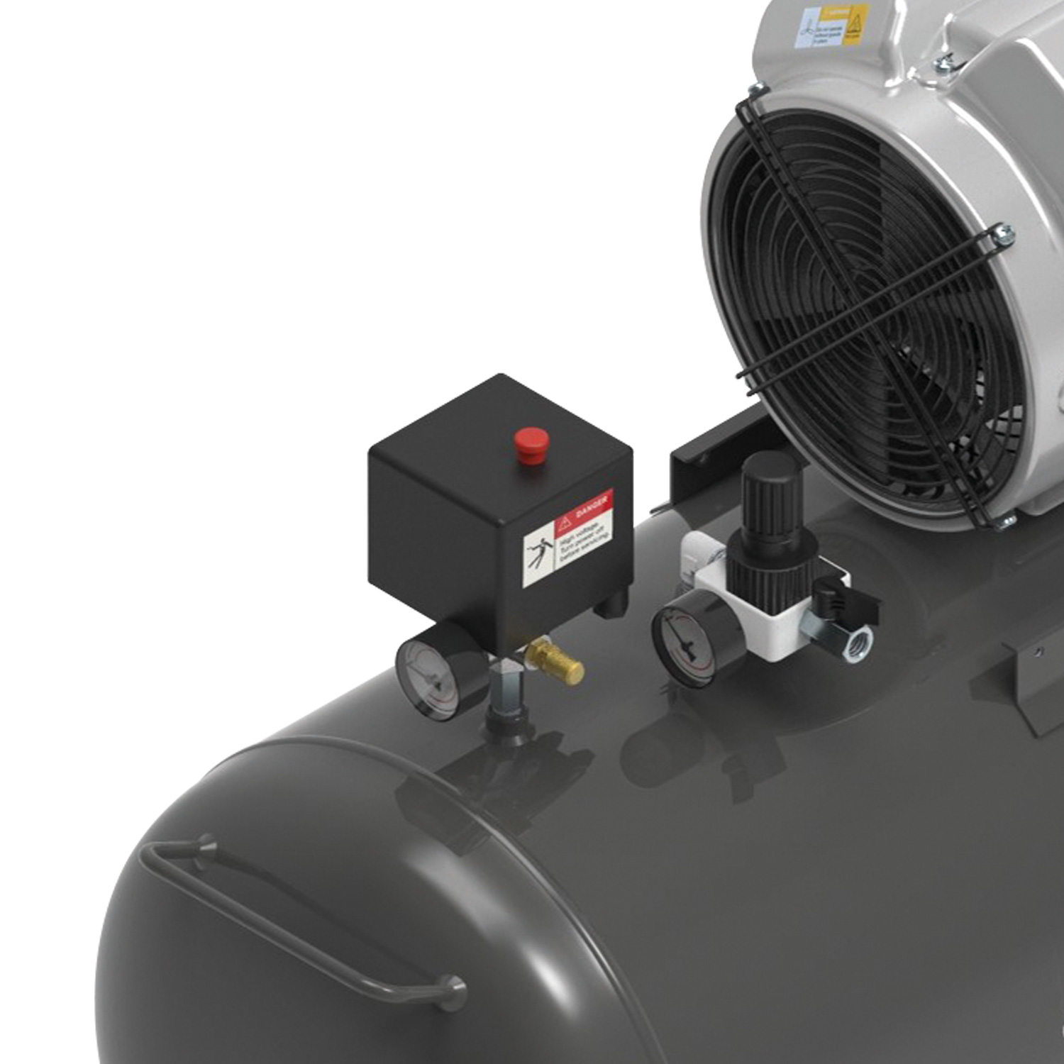NARDI EXTREME MP 2.50HP 200ltr Compressor - Image 3