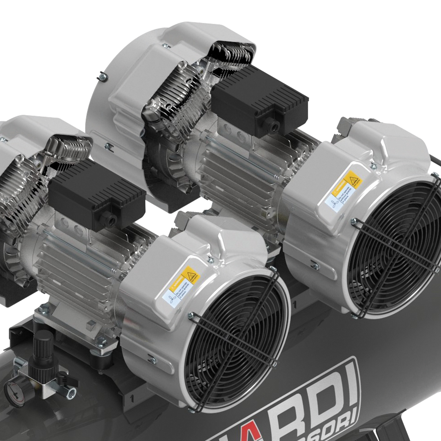 NARDI EXTREME MP 5.00HP 200ltr Compressor - Image 2