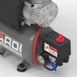 NARDI SILVERSTONE 2 12v/24v 5ltr Compressor - Image 2