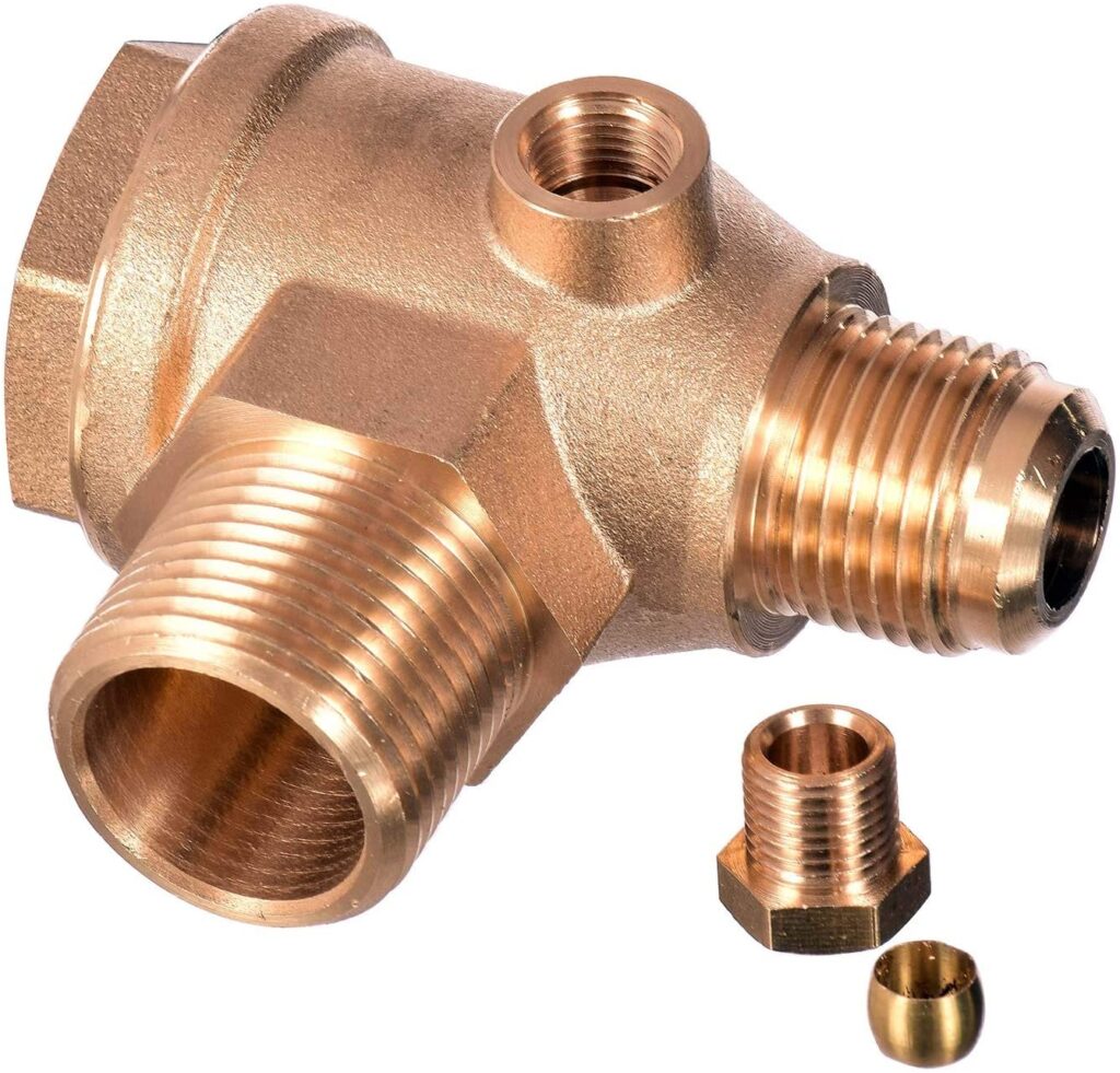 1/2" + 1/2 Bsp Non Return Valve 90 Degrees