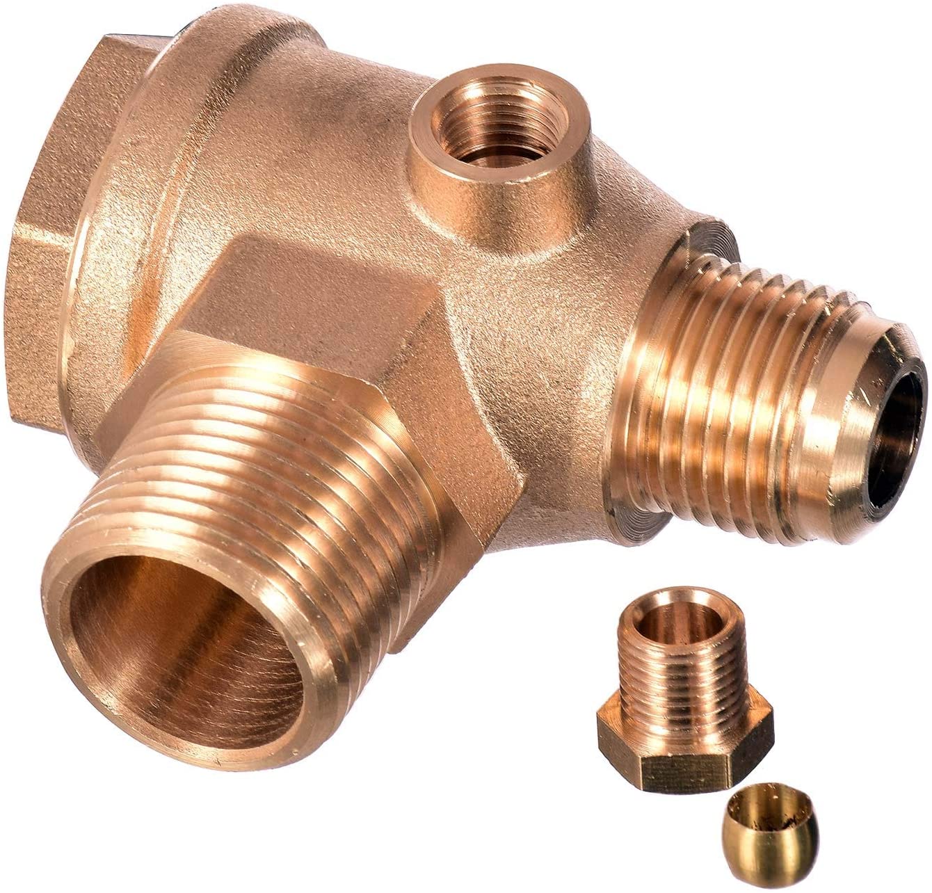 1/2" + 1/2 Bsp Non Return Valve 90 Degrees - Image 1